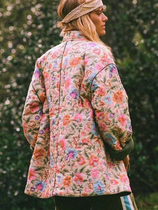 Spell Jackets & Blazers - Sale$$NWT SPELL VALLEY QUILTED REVERSIBLE COAT